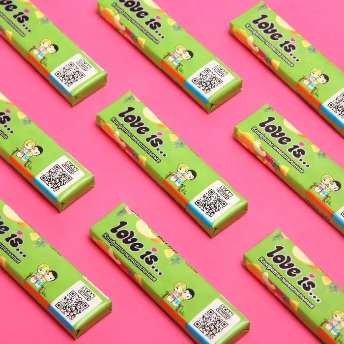 Конфеты жевательные Love is "Дыня-ананас", 20 г