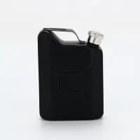 Фляга чёрная Forever young, 120 мл