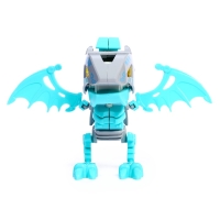 Электронный конструктор динозавр &laquo;Динобот&raquo;, со звуком и подсветкой, на батарейках, цвет МИКС