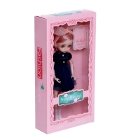 Кукла модная шарнирная "София" в платье, МИКС в ПАКЕТЕ