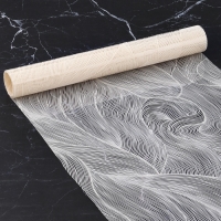 Дорожка на стол Доляна &laquo;Матера&raquo;, 150&times;38 см, белая