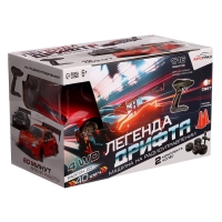 Машинка на пульте управления &laquo;Легенда Дрифта&raquo;, радиоуправление, полный привод, 40 км/ч, 2 комплекта колёс, 1:16, цвет красный