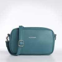 Сумка женская через плечо TEXTURA, маленький размер, цвет голубой Сумка женская через плечо TEXTURA, маленький размер, цвет голубой