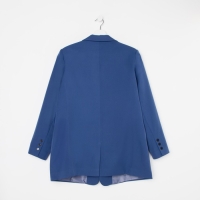 Пиджак женский MIST plus-size, р.56, синий Пиджак женский MIST plus-size, р.56, синий