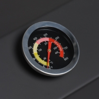 Мангал GrilMe MAX, 35 х 115 х 83 см, сталь 2 мм, термометр, 2 полки, колёса