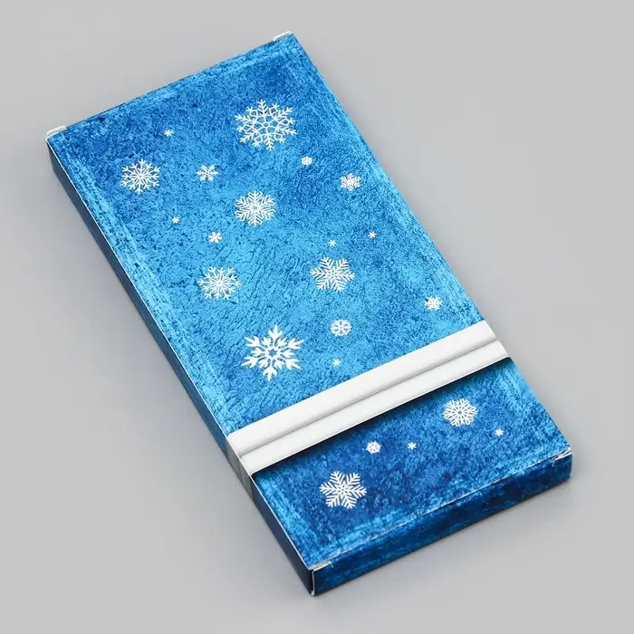 Подарочная коробка под плитку шоколада без окна &laquo;Верь в чудеса&raquo;, 17.1&times;8&times;1.4 см