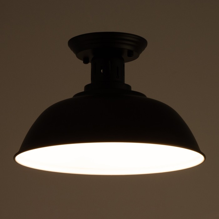 Светильник "Раритет" Е27 черный 34х34х20см BayerLux