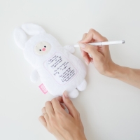 Мягкая игрушка 3 в 1 &laquo;Зайка&raquo; с метрикой, с вишнёвыми косточками, 19,5 см