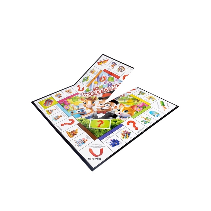 Игра настольная "Юный Монополист" 05606
