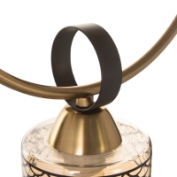 Люстра "Океан" 1х40Вт Е27 латунь 22х15х28см Люстра "Океан" 1х40Вт Е27 латунь 22х15х28см