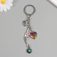 Брелок от сглаза металл "Русалочка" 9,5 см Брелок от сглаза металл "Русалочка" 9,5 см