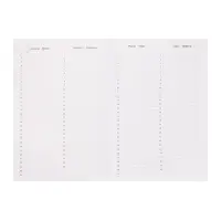 Ежедневник недатированный A5, 160 листов, Attomex.Regent, твёрдая обложка из бумвинила с поролоном, ляссе, блок 70 г/м2, синий