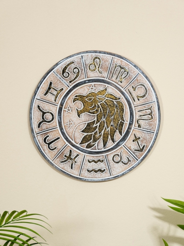 Панно резное МДФ "Лев", 30х30х2 см