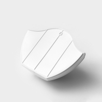 Кашпо для цветов настенное &laquo;Хризантема&raquo;, 1 л, 9,5&times;8,5&times;15,3 см, белое