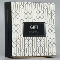 Кондитерская упаковка, коробка &laquo;For you&raquo;, 14 х 14 х 3,5 см