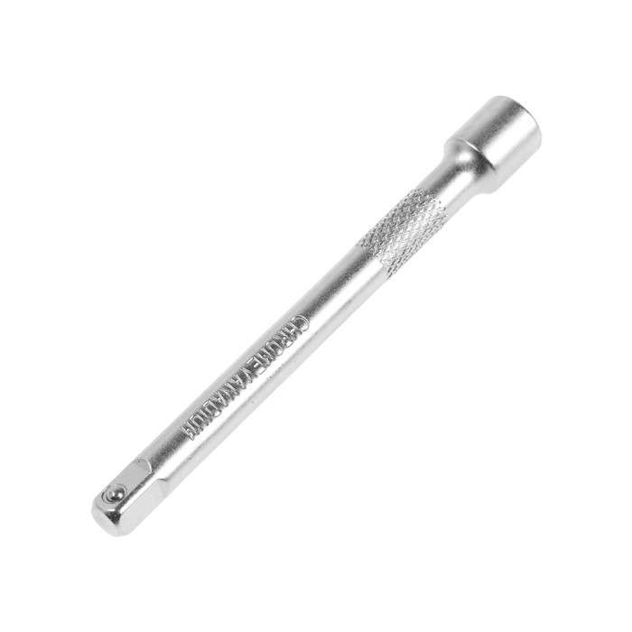 Удлинитель для воротка ТУНДРА, квадрат 1/4", 100 мм, CrV