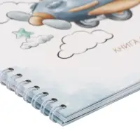 Книга пожеланий на пружине, 21,7х21 см, Микки Маус