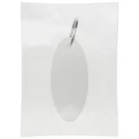 Брелок &laquo;Овал&raquo;, белый