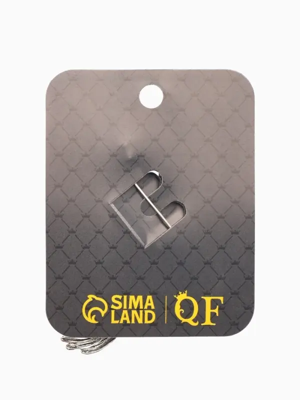 Брошь "Колоски", цвет серебро