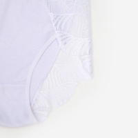 Трусы женские слипы, цвет белый, р-р 48-50