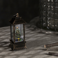 Светодиодная фигура «Ёлка в фонаре» 5 × 12 × 5 см, пластик, батарейки AG13х3, свечение тёплое белое Светодиодная фигура «Ёлка в фонаре» 5 × 12 × 5 см, пластик, батарейки AG13х3, свечение тёплое белое