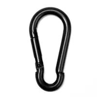 Карабин ТУНДРА krep, DIN5299С, 8&times;80 мм, черный, 1 шт.