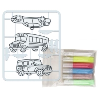 Витражные игрушки &laquo;Машинки&raquo;