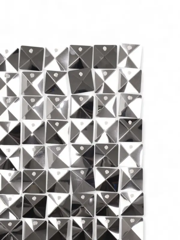 Панель с пайетками для фотозоны 30*30 см серебро