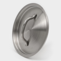 Крышка d=14, нержавеющая сталь, пароотвод, толщина 0,8 мм