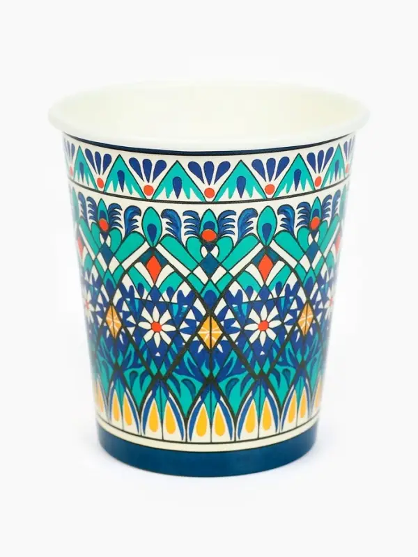 Стакан одноразовый бумажный &laquo;Узбекская&raquo;, 250 мл