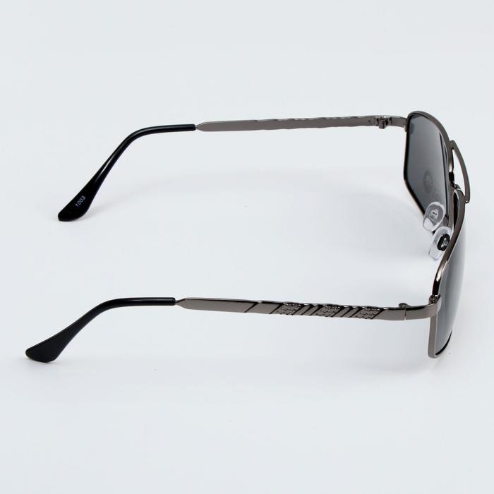 Очки солнцезащитные OneSun, поляризационные, UV 400, дужка 14 см, ширина 14.5 см, линза 4.5&times;6 см, серые