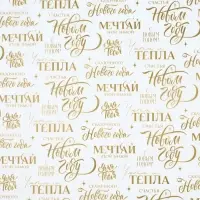 Бумага упаковочная тишью &laquo;Мечтай&raquo;, 50 х 70 см