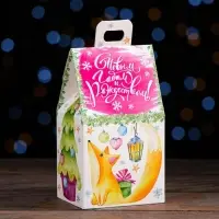 Подарочная коробка &laquo;Домик зверят&raquo;, 9.1&times;7&times;15.7 см