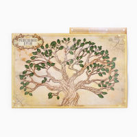 Родословная книга &laquo;Наш род&raquo;, 56 листов, коричневый, 35 х 23,5 см