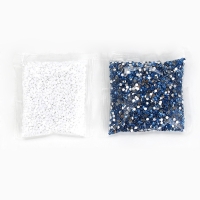 Алмазная мозаика на фигурке с полным заполнением &laquo;Медведь&raquo;, голубое небо с облаками