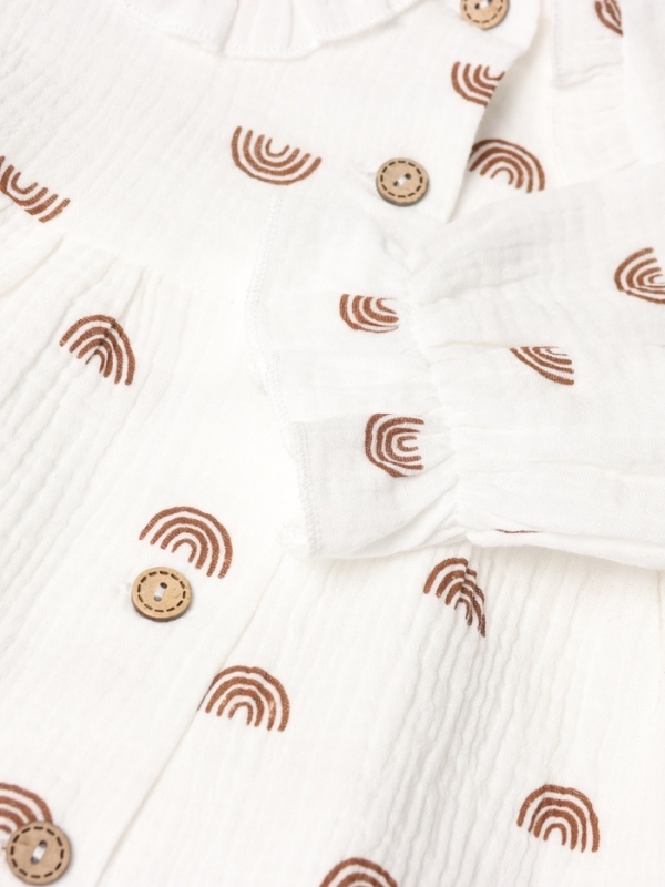 Пижама детская (рубашка и брюки) KAFTAN "Радуга" р.36 (134-140 см)