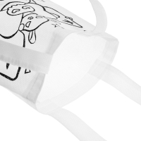 Сумка-шопер раскраска &laquo;Вad bunny&raquo;