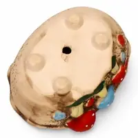 Декоративный горшок для цветов &laquo;Грибы&raquo;, 15&times;11&times;6 см, керамический, Greengo