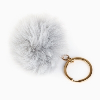 Подарочный набор новогодний брелок-пушистик и кольцо-подставка для телефона &laquo;Уютного Нового года!&raquo;