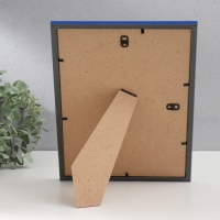 Фоторамка пластик Gallery 21х29,7 см, (A4) синий (пластиковый экран)