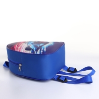 Рюкзак детский на молнии «Выбражулька», цвет синий Рюкзак детский на молнии «Выбражулька», цвет синий