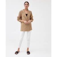 Жакет женский двубортный MIST р. 48, бежевый Жакет женский двубортный MIST р. 48, бежевый