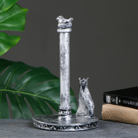 Подставка для бумажного полотенца "Кошка с птичкой" 30х16х16см Подставка для бумажного полотенца "Кошка с птичкой" 30х16х16см