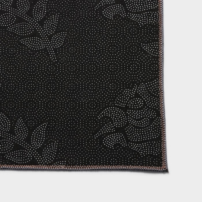 Коврики для ванной и туалета Доляна &laquo;Отражение&raquo;, 2 шт: 50&times;80 см, 50&times;40 см