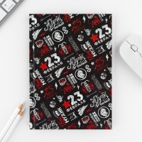 Подарочный набор "23 февраля": ежедневник 80 листов и ручка