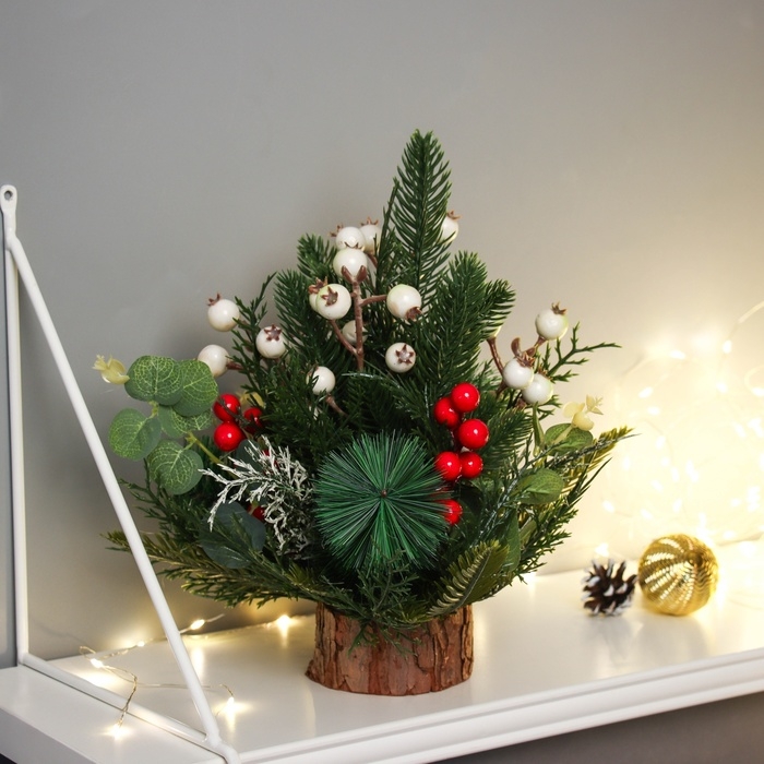 Декор Декор "Лесной фестиваль" веточки ягод, 30 см