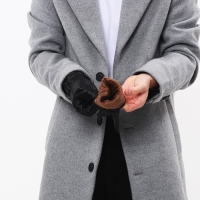 Перчатки мужские, размер 21, с утеплителем, цвет чёрный Перчатки мужские, размер 21, с утеплителем, цвет чёрный