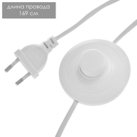 Торшер "Ян" 1х40Вт Е27 белый Торшер "Ян" 1х40Вт Е27 белый