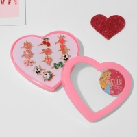 Кольца детские набор 12шт «Выбражулька» яркие краски, форма МИКС, цвет МИКС в золоте, б-р Кольца детские набор 12шт «Выбражулька» яркие краски, форма МИКС, цвет МИКС в золоте, б-р