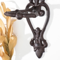 Дверной молоток чугун "Узоры" 24х4х9 см Дверной молоток чугун "Узоры" 24х4х9 см